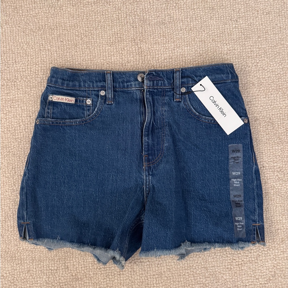 NWT Calvin Klein Jean Shorts